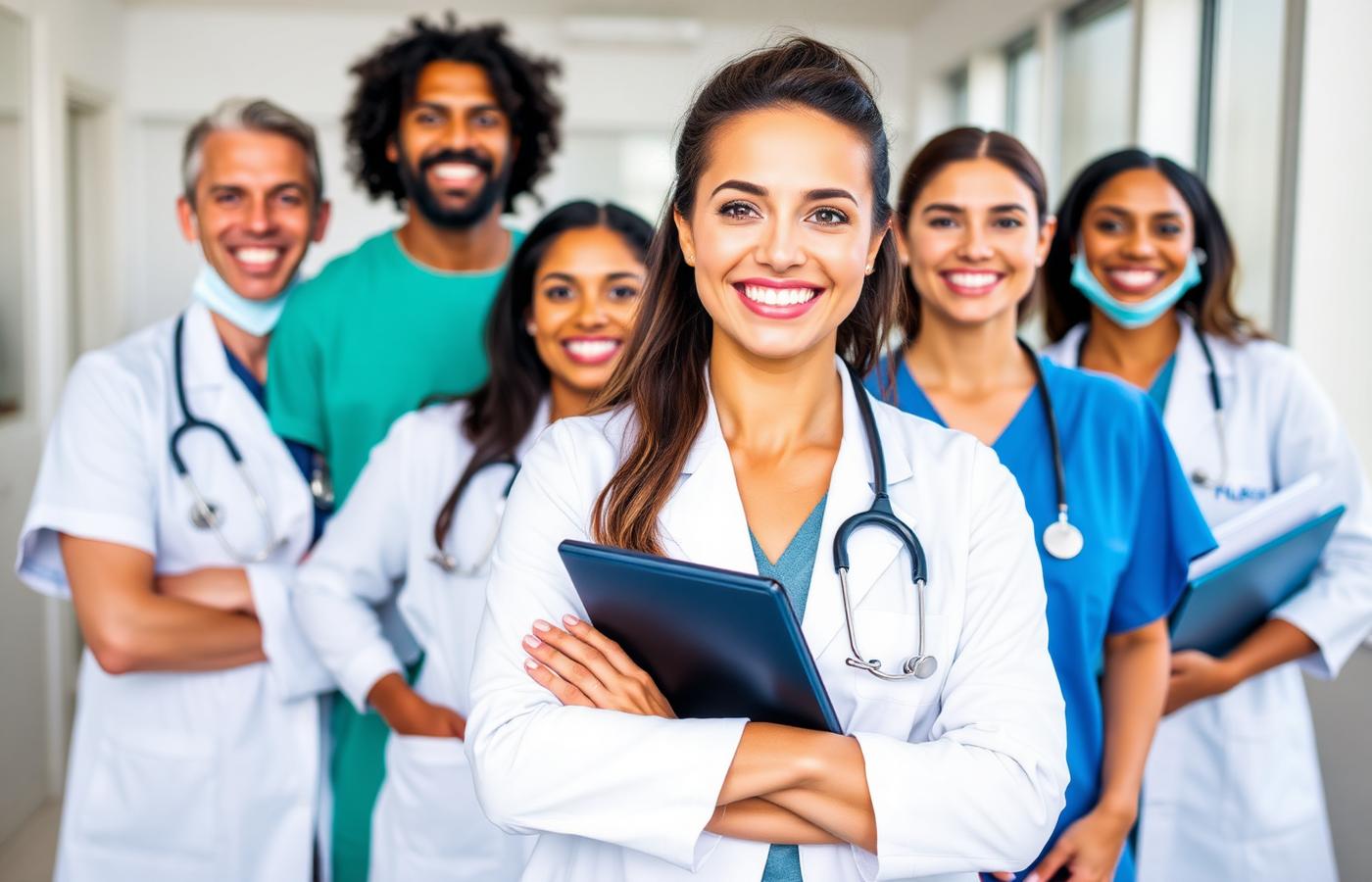 Healthcare and wellness team